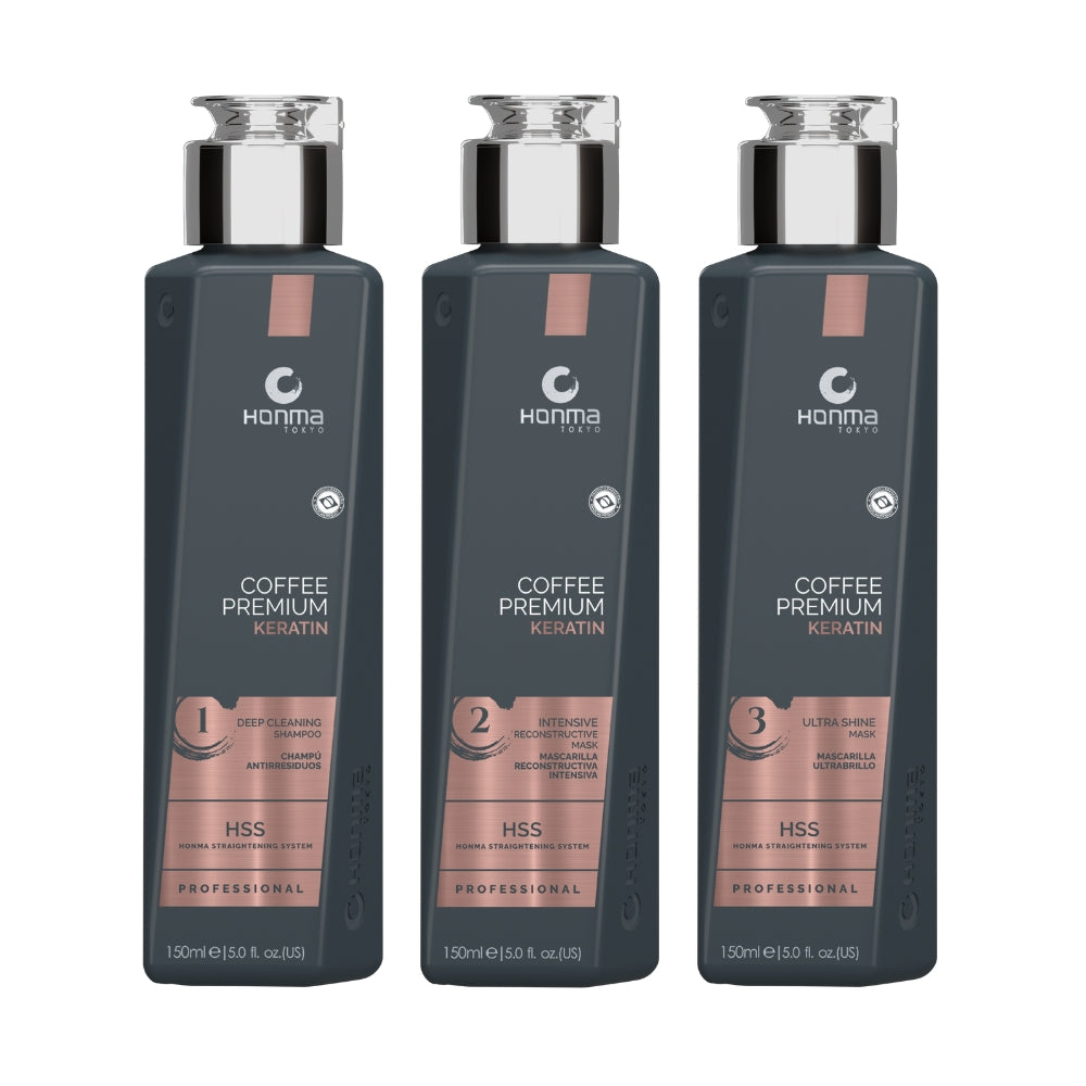 Kit Coffee Premium KERATIN - 150ML - Honma Tokyo