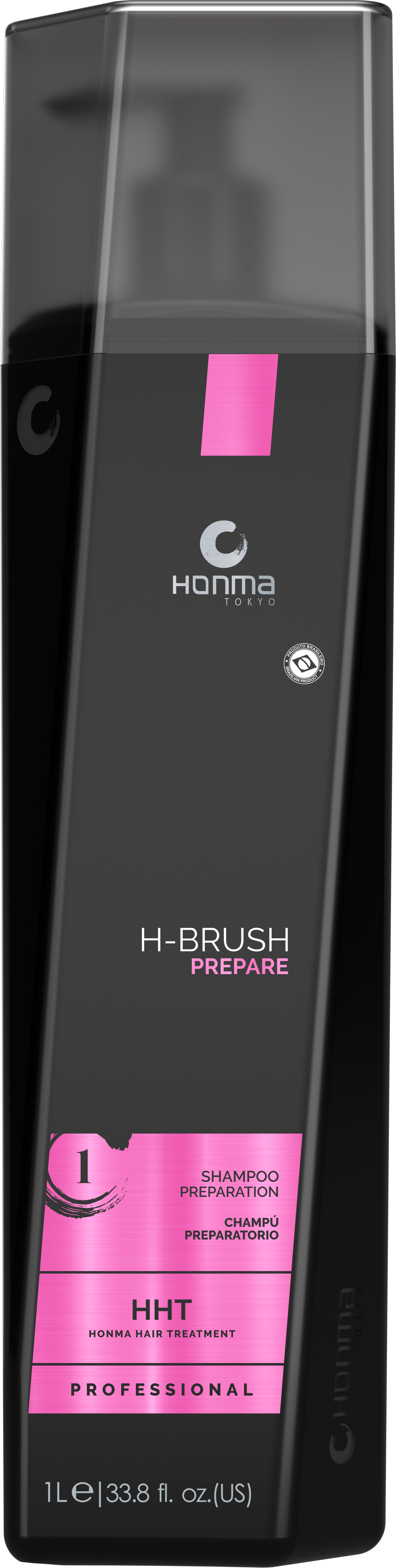 H-Brush Shampoo Preparation - 1000ML Honma Tokyo