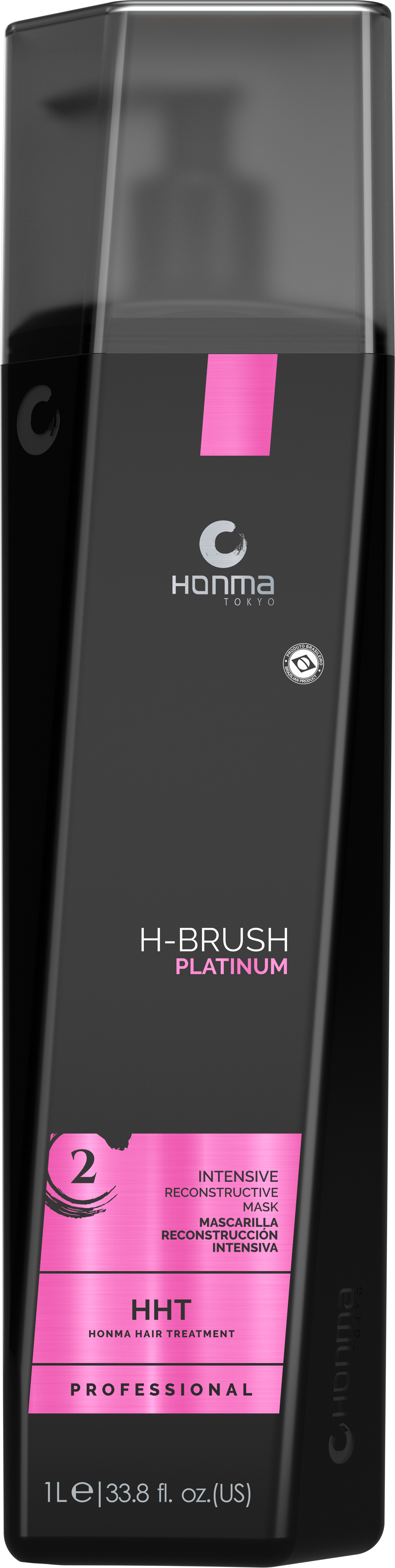 H-Brush Platinum Intensive Reconstructive Mask - 1000ML - Honma Tokyo